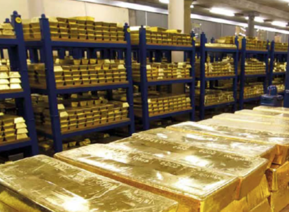 First Gold Dip Since Central Bank Buying Spree