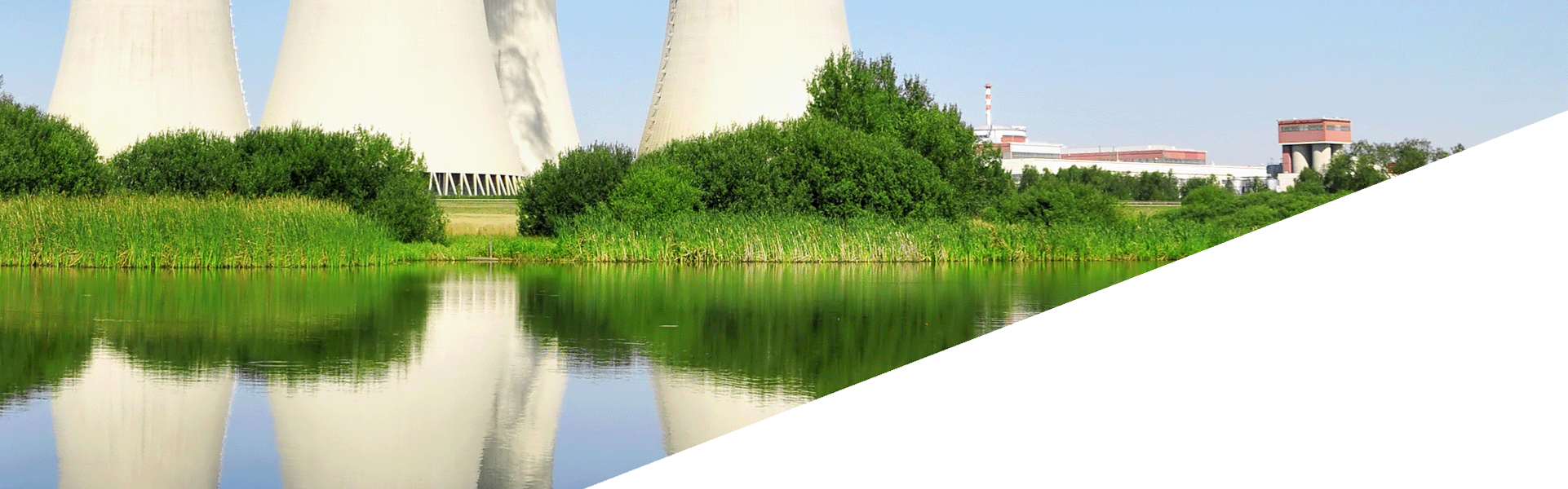 Nuclear Plants Daytime Website Background V1