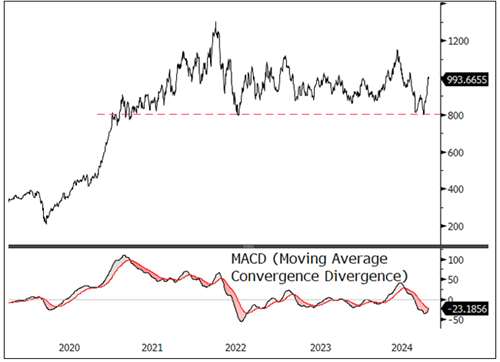 Figure 1. NSETM Rebounds from Oversold (2020-2024)